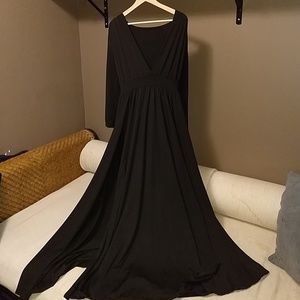 Black, Hollywood starlet dress
